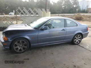 2000 BMW 3 Series 323Ci with VIN WBABM3345YJN62203, listed as a Copart auction lot 78399424 with 150,913 mi miles and Salvage Title. Bid and sale history available at carsss.com. Image 1.