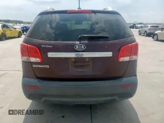 2011 Kia Sorento LX with VIN 5XYKT4A1XBG081472, listed as a Copart auction lot 53398675 with 207,343 mi miles and Clean Title. Bid and sale history available at DreamBid. Image 6.