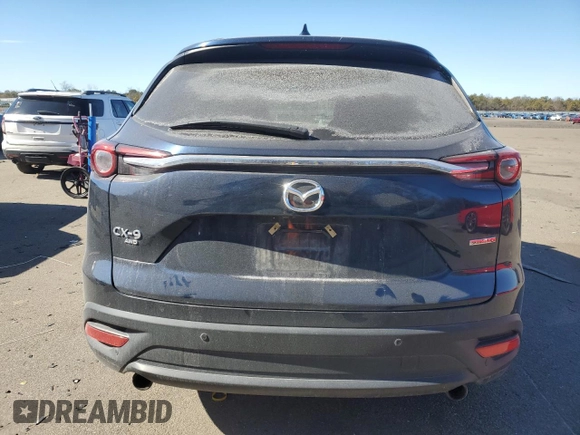 2022 Mazda CX-9 Touring with VIN JM3TCBCY0N0618774, listed as a Copart auction lot 46184735 with Not Provided miles and Salvage Title. Bid and sale history available at carsss.com. Image 6.