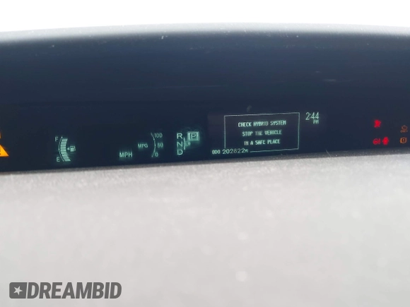 2012 Toyota Prius One z VIN JTDKN3DU7C1535804, wystawiony jako IAAI lot #42257951 z przebiegiem 202 822 mil mil oraz . Historia ofert i sprzedaży dostępna na DreamBid. Obrazek 7.