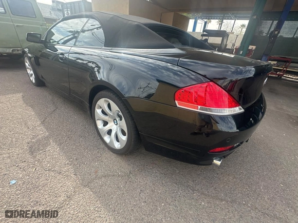 2004 BMW 6 Series 645Ci with VIN WBAEK734X4B260677, listed as a Copart auction lot 50924995 with 42,209 mi miles and Clean Title. Bid and sale history available at carsss.com. Image 3.