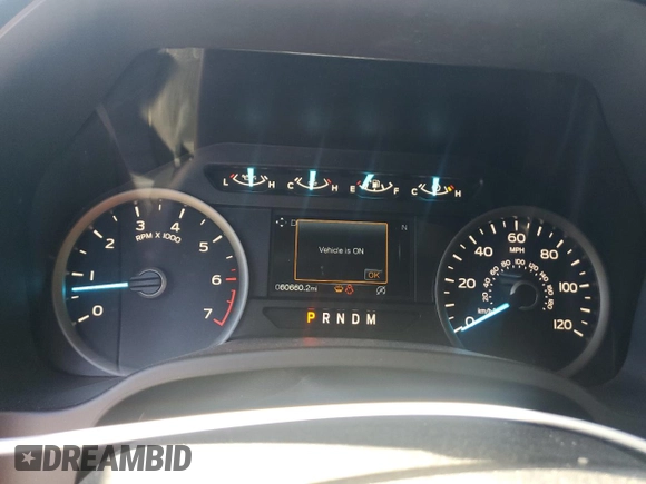 2020 Ford F-150 XL with VIN 1FTEW1CP5LFB12474, listed as a Copart auction lot 50031445 with 60,660 mi miles and Salvage Title. Bid and sale history available at carsss.com. Image 9.