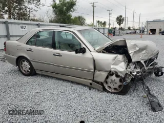 1998 Mercedes-Benz C 230/260/280/320 with VIN WDBHA23G0WA636570, listed as a Copart auction lot 84086454 with Not Provided miles and Salvage Title. Bid and sale history available at carsss.com. Image 4.