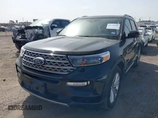 2022 Ford Explorer Limited with VIN 1FMSK7FH0NGA67149, listed as a IAAI auction lot 41739321 with 25,524 mi miles. Bid and sale history available at carsss.com. Image 2.