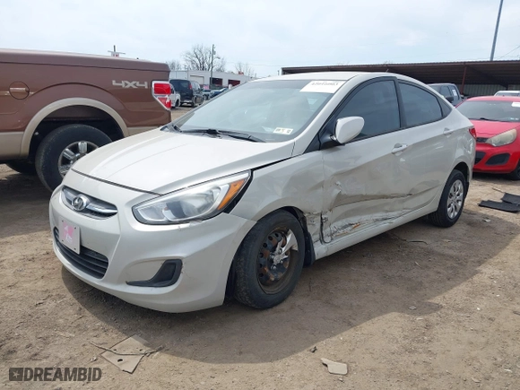 2015 Hyundai Accent GLS with VIN KMHCT4AE8FU921871, listed as a IAAI auction lot 42016003 with 97,568 mi miles. Bid and sale history available at carsss.com. Image 17.