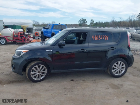 2017 Kia Soul + with VIN KNDJP3A55H7477277, listed as a IAAI auction lot 41837798 with 258,883 mi miles. Bid and sale history available at carsss.com. Image 14.