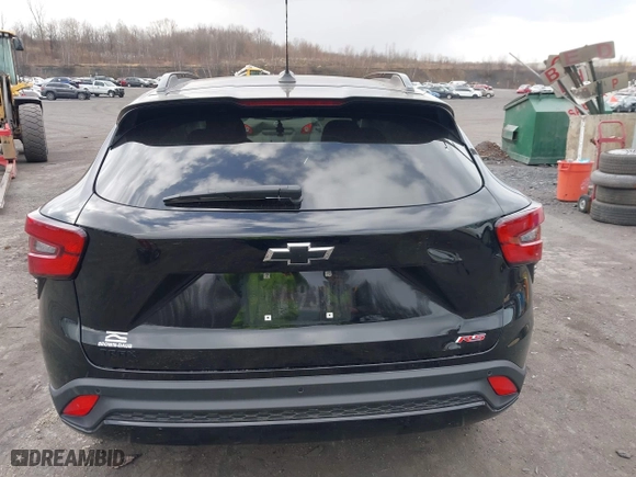 2025 Chevrolet Trax 2RS with VIN KL77LJEP8SC142306, listed as a IAAI auction lot 41882907 with 3,831 mi miles. Bid and sale history available at carsss.com. Image 16.