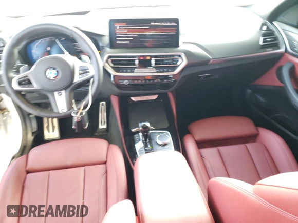 2022 BMW X4 xDrive30i with VIN 5UX33DT03N9J86660, listed as a Copart auction lot 49048433 with 13,694 mi miles. Bid and sale history available at carsss.com. Image 8.