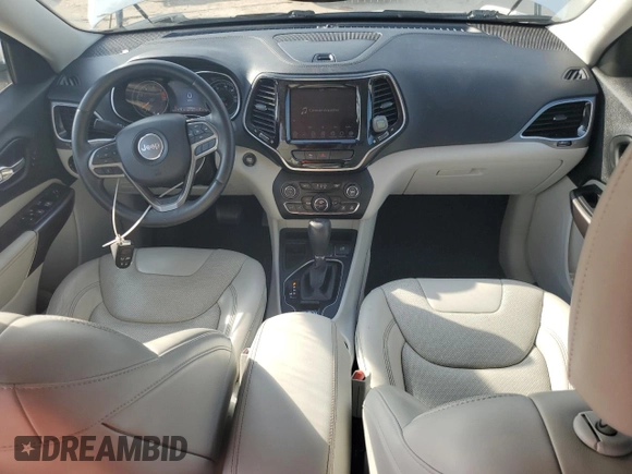 2019 Jeep Cherokee Limited with VIN 1C4PJLDB3KD340005, listed as a Copart auction lot 54223125 with 75,898 mi miles and Clean title. Bid and sale history available at DreamBid. Image 8.