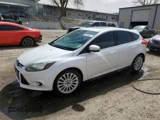 2012 Ford Focus Titanium with VIN 1FAHP3N22CL449814, listed as a Copart auction lot 49080875 with 127,022 mi miles and Salvage Title. Bid and sale history available at carsss.com. Image 1.