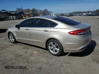 2017 Ford Fusion SE with VIN 3FA6P0HD7HR126404, listed as a Copart auction lot 52967255 with 46,358 mi miles and Salvage Title. Bid and sale history available at carsss.com. Image 2.