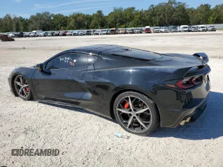 2021 Chevrolet Corvette 3LT with VIN 1G1YC2D43M5114028, listed as a Copart auction lot 77833474 with 34,521 mi miles and Clean Title. Bid and sale history available at carsss.com. Image 2.