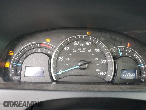 2013 Toyota Camry L with VIN 4T1BF1FK1DU272802, listed as a Copart auction lot 45603685 with 202,638 mi miles and Clean Title. Bid and sale history available at DreamBid. Image 9.