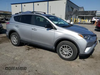 2017 Toyota RAV4 LE with VIN 2T3BFREVXHW647433, listed as a Copart auction lot 62485485 with 72,931 mi miles and Salvage title. Bid and sale history available at DreamBid. Image 4.