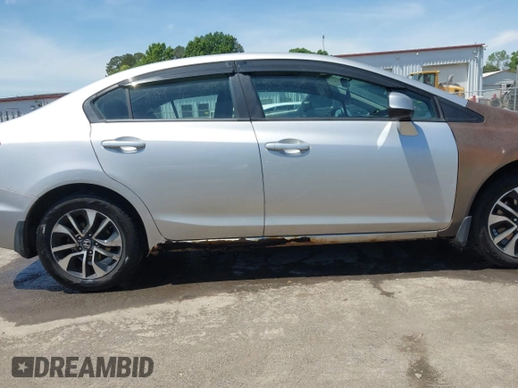 2013 Honda Civic EX with VIN 19XFB2F84DE267636, listed as a IAAI auction lot 42062869 with 169,267 mi miles and . Bid and sale history available at DreamBid. Image 13.