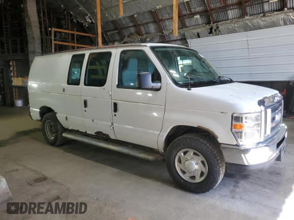 2014 Ford Econoline Cargo Commercial with VIN 1FTNE2EW6EDA20317, listed as a Copart auction lot 52769315 with 333,250 mi miles and Clean Title. Bid and sale history available at carsss.com. Image 4.