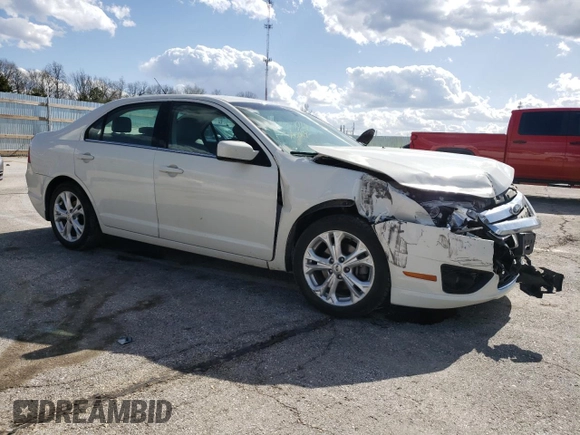2012 Ford Fusion SE with VIN 3FAHP0HG8CR419336, listed as a Copart auction lot 52614575 with 97,263 mi miles and Salvage Title. Bid and sale history available at DreamBid. Image 4.