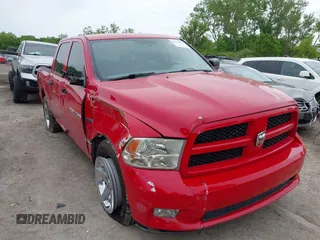 2012 Ram 1500 Express with VIN 1C6RD6KT1CS331711, listed as a IAAI auction lot 42349277 with 262,155 mi miles and . Bid and sale history available at DreamBid. Image 1.