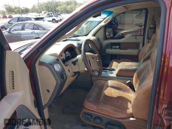 2005 Ford F-150 XLT with VIN 1FTPW12535KE05731, listed as a IAAI auction lot 42496388 with 210,545 mi miles and . Bid and sale history available at DreamBid. Image 5.