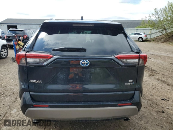 2022 Toyota RAV4 Hybrid SE с VIN 4T3T6RFV3NU073675, выставлен на аукционе Copart как лот 55267715 с пробегом 34 374 миль миль и Списание • Salvage title. История ставок и продаж доступна на DreamBid. Изображение 6.