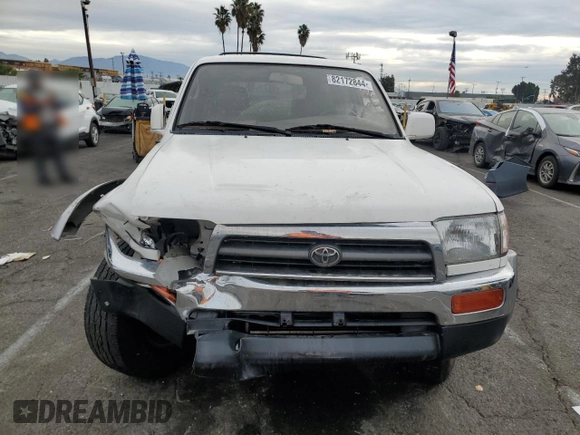 1997 Toyota 4Runner Limited with VIN JT3HN87RXV0097677, listed as a Copart auction lot 82172844 with 241,649 mi miles and Salvage Title. Bid and sale history available at carsss.com. Image 5.