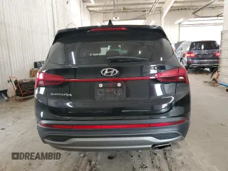 2021 Hyundai Santa Fe SE with VIN 5NMS14AJXMH321148, listed as a Copart auction lot 59810465 with 38,661 mi miles and Salvage title. Bid and sale history available at DreamBid. Image 6.