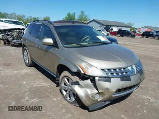 2006 Nissan Murano SL z VIN JN8AZ08W26W519631, wystawiony jako IAAI lot #42217836 z przebiegiem 223 079 mil mil oraz . Historia ofert i sprzedaży dostępna na DreamBid. Obrazek 1.