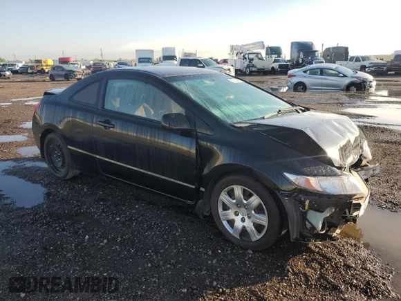 2010 Honda Civic Cpe LX with VIN 2HGFG1B6XAH520072, listed as a Copart auction lot 50145875 with 103,026 mi miles and Salvage Title. Bid and sale history available at carsss.com. Image 4.