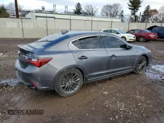 2020 Acura ILX w/Premium/A-SPEC Pkg with VIN 19UDE2F83LA005558, listed as a Copart auction lot 70951894 with 44,913 mi miles and Salvage Title. Bid and sale history available at carsss.com. Image 3.