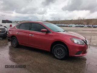 2017 Nissan Sentra SV with VIN 3N1AB7AP5HL671684, listed as a Copart auction lot 50741995 with 108,044 mi miles and Salvage Title. Bid and sale history available at carsss.com. Image 4.