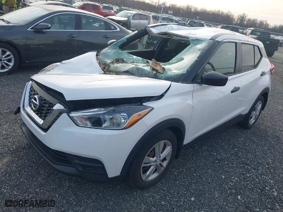 2020 Nissan Kicks S with VIN 3N1CP5BV3LL534439, listed as a IAAI auction lot 41607101 with 31,190 mi miles. Bid and sale history available at carsss.com. Image 2.