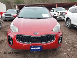 2018 Kia Sportage EX with VIN KNDPNCAC9J7404806, listed as a IAAI auction lot 41575137 with 62,261 mi miles and . Bid and sale history available at carsss.com. Image 12.