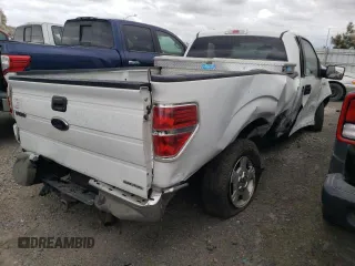 2014 Ford F-150 XL with VIN 1FTMF1CM6EKD18186, listed as a Copart auction lot 61615745 with Not provided miles and Salvage title. Bid and sale history available at DreamBid. Image 3.