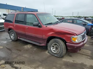 1999 Mercury Mountaineer z VIN 4M2DU55P5XUJ16364, wystawiony jako Copart lot #57493435 z przebiegiem 166 256 mil mil oraz Tytuł czysty. Historia ofert i sprzedaży dostępna na DreamBid. Obrazek 4.