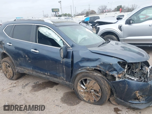 2015 Nissan Rogue SL z VIN 5N1AT2MVXFC853005, wystawiony jako IAAI lot #41480177 z przebiegiem Nie podano mil oraz . Historia ofert i sprzedaży dostępna na DreamBid. Obrazek 1.