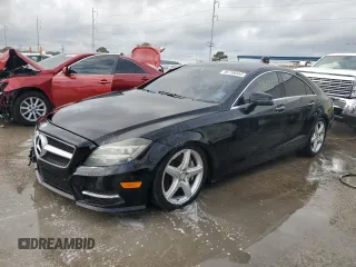 2013 Mercedes-Benz CLS 550 with VIN WDDLJ7DB8DA080670, listed as a Copart auction lot 86738044 with 100,652 mi miles and Salvage title. Bid and sale history available at DreamBid. Image 1.