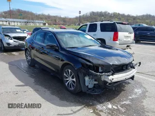 2016 Acura TLX Tech with VIN 19UUB1F5XGA015812, listed as a IAAI auction lot 41871181 with 135,638 mi miles. Bid and sale history available at carsss.com. Image 1.