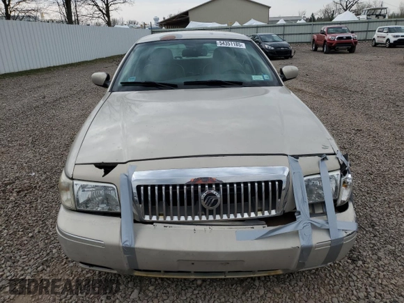 2007 Mercury Grand Marquis LS Premium with VIN 2MEFM75W77X600156, listed as a Copart auction lot 54351185 with 96,776 mi miles and Salvage Title. Bid and sale history available at DreamBid. Image 5.