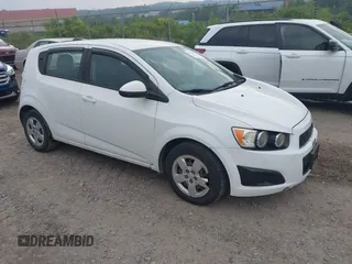 2015 Chevrolet Sonic LS with VIN 1G1JA6SH0F4192571, listed as a IAAI auction lot 42674641 with 92,490 mi miles and . Bid and sale history available at DreamBid. Image 1.