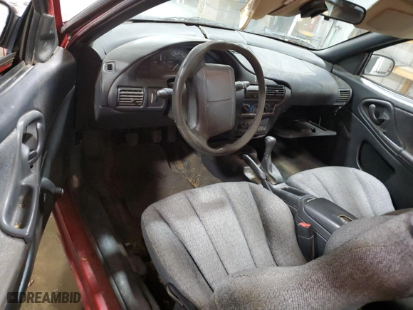 1999 Chevrolet Cavalier with VIN 1G1JC1243X7198469, listed as a Copart auction lot 78077684 with 0 mi miles and Salvage Title. Bid and sale history available at carsss.com. Image 8.