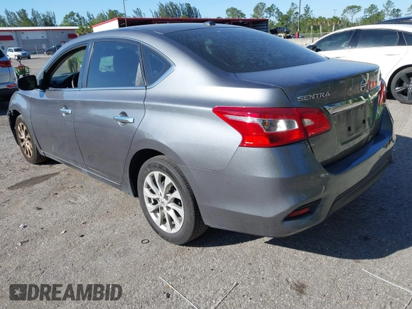 2019 Nissan Sentra SV with VIN 3N1AB7AP2KY445046, listed as a IAAI auction lot 41772474 with 109,105 mi miles and . Bid and sale history available at DreamBid. Image 3.