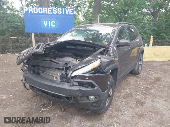 2018 Jeep Cherokee Trailhawk with VIN 1C4PJMBB0JD564792, listed as a IAAI auction lot 42513208 with 173,484 mi miles and . Bid and sale history available at DreamBid. Image 17.