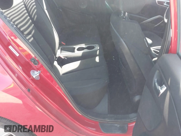 2014 Hyundai Veloster with VIN KMHTC6AD2EU214847, listed as a IAAI auction lot 42067728 with 77,421 mi miles. Bid and sale history available at carsss.com. Image 8.