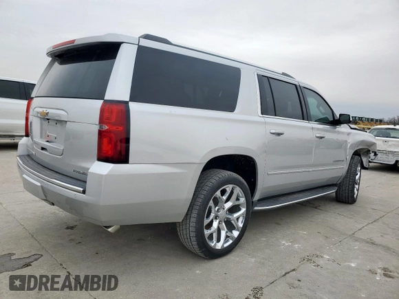 2019 Chevrolet Suburban LT with VIN 1GNSCJKC7KR149136, listed as a Copart auction lot 45931855 with 56,750 mi miles and Clean Title. Bid and sale history available at carsss.com. Image 3.