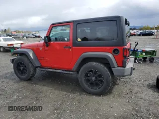2014 Jeep Wrangler Sport with VIN 1C4AJWAG1EL143206, listed as a Copart auction lot 51167695 with 100,734 mi miles and Salvage Title. Bid and sale history available at carsss.com. Image 2.