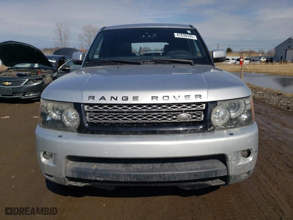 2012 Land Rover Range Rover Sport HSE LUX with VIN SALSK2D45CA739514, listed as a Copart auction lot 47838395 with 130,719 mi miles and Salvage Title. Bid and sale history available at carsss.com. Image 5.