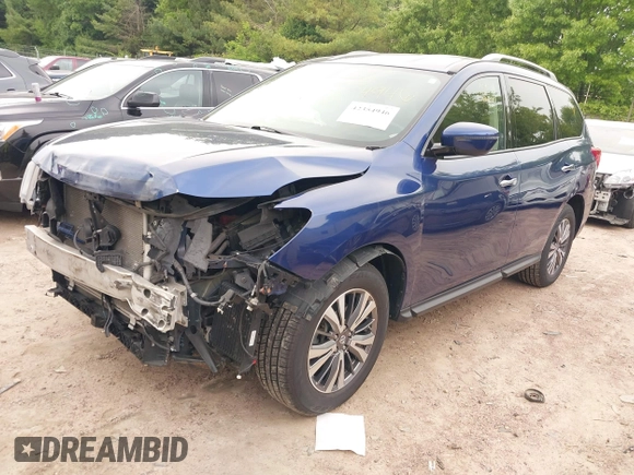 2018 Nissan Pathfinder SL with VIN 5N1DR2MM5JC642273, listed as a IAAI auction lot 42354946 with 79,797 mi miles and . Bid and sale history available at DreamBid. Image 17.