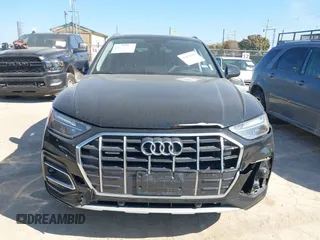 2021 Audi Q5 Premium with VIN WA1AAAFY8M2126213, listed as a IAAI auction lot 41454050 with 38,057 mi miles. Bid and sale history available at carsss.com. Image 12.