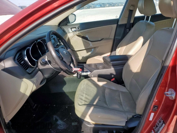 2013 Kia Optima EX with VIN 5XXGN4A77DG245143, listed as a Copart auction lot 53184015 with 162,109 mi miles and Clean Title. Bid and sale history available at carsss.com. Image 7.