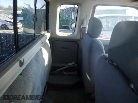 2001 Nissan Frontier XE with VIN 1N6DD26S01C360523, listed as a Copart auction lot 42606965 with 183,859 mi miles and Salvage title. Bid and sale history available at DreamBid. Image 10.